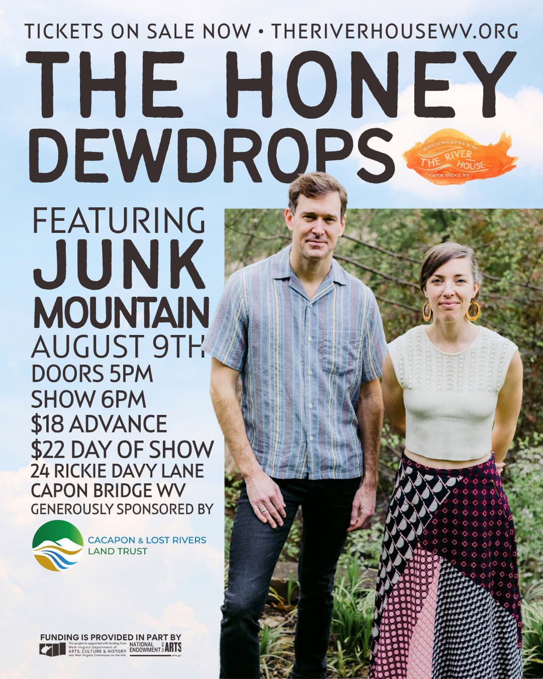 honey dewdrops concert
